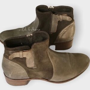 Alberto Fermani Viola Leather Ankle Boots